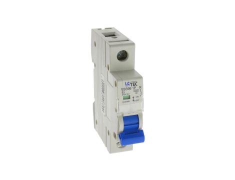Wyłącznik instalacyjny nadprądowy nadmiarowoprądowy 1P 1M 3A B 6kA 496800 EBS9B