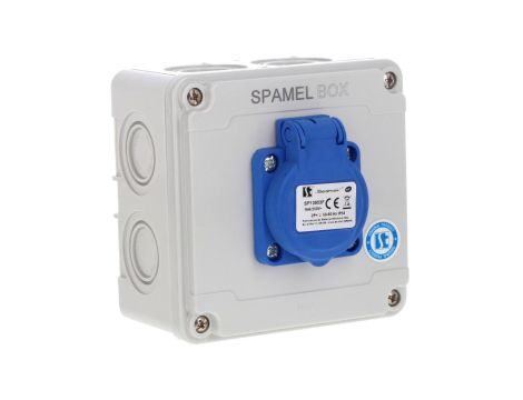 Rozdzielnica 1x3x16A INA=16A IP54 SB-001005-P0010-54