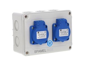 Rozdzielnica 2x3x16A INA=16A IP54 SB-001505-P0010-54