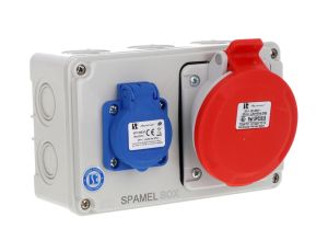 Rozdzielnica 5x32A 3x16A INA=32A IP54 SB-001705-S0020-54