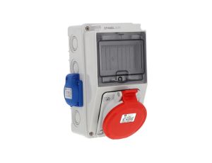 Rozdzielnica 5x32A 2x3x16A INA=32A IP54 SB-052505-S0060-54