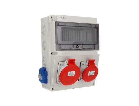 Rozdzielnica 5x32A 5x16A 2x3x16A INA=32A IP54 SB-103505-S0060-54