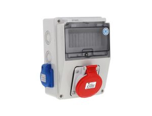 Rozdzielnica 5x16A 2x3x16A INA=32A IP54 SB-074605-S0050-54