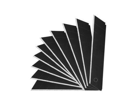 Ostrza wymienne łamane czarne 18mm - 10szt. SK2 NEO