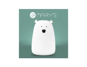 MARYS LAMPKA LED MIŚ DUŻY BIAŁY RGB+WW + RC