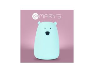 MARYS LAMPKA LED MIŚ DUŻY NIEBIESKI RGB+WW +RC