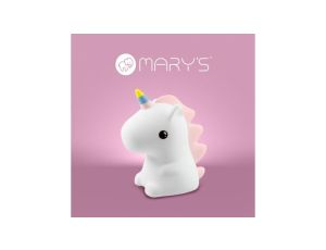 MARYS LAMPKA NOCNA LED RGB JEDNOROŻEC