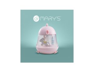 MARYS POZYTYWKA LAMPKA NOCNA LED RGB RÓŻOWA