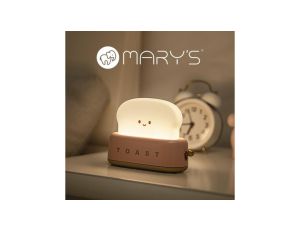 MARYS LAMPKA NOCNA LED TOSTER RÓŻOWY
