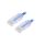 Patch cord TX6A-28™,U/UTP 6a drut Cu LSZH niebieski 0,5m UTP28X0.5MBU
