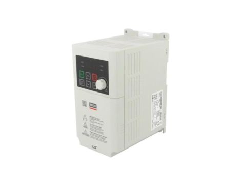 LSLV0008M1001EOFNA Falownik, Max moc silnika 0,75kW, Uzas: 200240VAC, 0400Hz