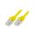 CP2097U Patch cord U/UTP 6 linka CCA PVC żółty 10m 24AWG