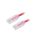 UTP28X3MRD Patch cord TX6A-28™,U/UTP 6a drut Cu LSZH czerwony 3m 28AWG