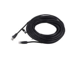 Patch cord U/UTP 6 linka CCA PVC czarny 20m 26AWG IBEBQ