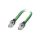 1112923 Patch cord SF/UTP 5 linka Cu,cynowana PUR zielony 2m 22AWG