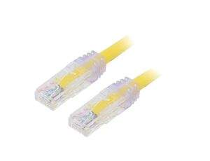 UTPSP5MYLY Patch cord TX6™ PLUS,U/UTP 6 linka Cu LSZH żółty 5m 24AWG