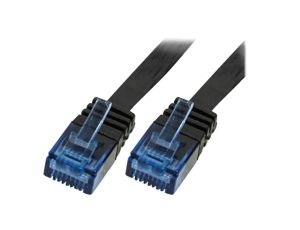 Patch cord U/UTP 6 linka Cu PVC czarny 10m 32AWG CF2093U