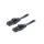 IBJBQ Patch cord U/UTP 6 linka OFC PVC czarny 20m 32AWG
