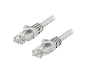 Patch cord U/UTP 6 linka CCA PVC szary 20m CP2112U