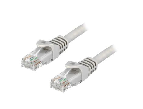 CP2112U Patch cord U/UTP 6 linka CCA PVC szary 20m