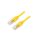 ETH-24441426 Patch cord ETHERLINE Cat.6a,S/FTP 6a linka Cu LSZH żółty 3m