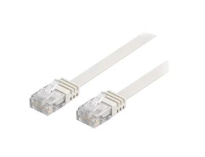 F.U/UTP6-CU-070WH Patch cord U/UTP 6 linka Cu PVC biały 7m 32AWG
