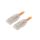STP28X2MOR Patch cord F/UTP,TX6A-28™ 6a drut Cu LSZH pomarańczowy 2m