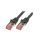 CQ2093S Patch cord S/FTP 6 linka Cu LSZH czarny 10m 27AWG