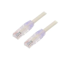 UTP6AX5M Patch cord TX6A™ 10Gig,U/UTP 6a drut Cu PVC biały 5m 24AWG