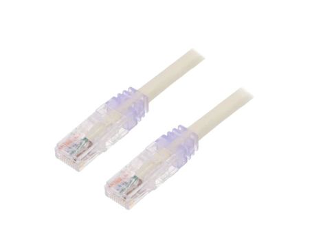 UTP6AX5M Patch cord TX6A™ 10Gig,U/UTP 6a drut Cu PVC biały 5m 24AWG
