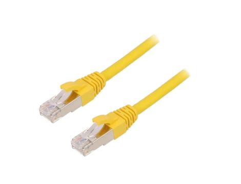 ETH-24441429 Patch cord ETHERLINE Cat.6a,S/FTP 6a linka Cu LSZH żółty