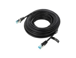 VAP-B05-B1500 Patch cord F/UTP 5e linka Cu PVC czarny 15m 26AWG