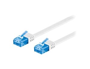 F.U/UTP6A-CU-070WH Patch cord U/UTP 6a linka Cu PVC biały 7m 32AWG