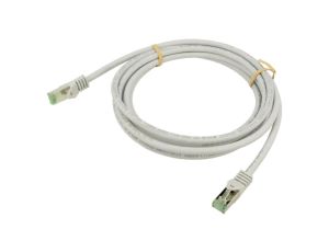 Patch cord S/FTP Cat 8.1 linka Cu LSZH szary 3m 26AWG 61117