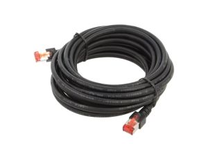 Patch cord S/FTP 6 linka Cu LSZH czarny 5m 27AWG 803027