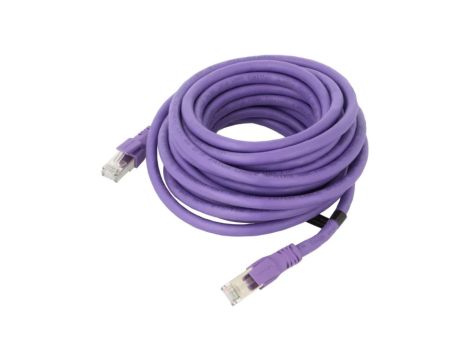 IBMVAK Patch cord S/FTP 6a linka OFC PVC fioletowy 6m 26AWG