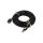 GOOBAY-91884 Przedłużacz RJ45 F/UTP 5e linka Cu PVC czarny 5m 26AWG