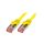 CQ2077S Patch cord S/FTP 6 linka Cu LSZH żółty 5m 27AWG