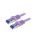 C6A079S Patch cord S/FTP 6a linka Cu LSZH fioletowy 5m 26AWG