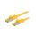 S/FTP7-CU-150YL Patch cord S/FTP 6a linka Cu LSZH żółty 15m 26AWG