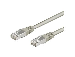 Patch cord SF/UTP 5e linka CCA PVC szary 30m 26AWG 50879