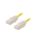 STP28X1MYL Patch cord F/UTP,TX6A-28™ 6a drut Cu LSZH żółty 1m 28AWG