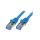 CQ3076S Patch cord S/FTP 6a linka Cu LSZH niebieski 5m 26AWG