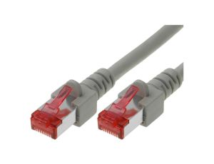 Patch cord S/FTP 6 linka Cu LSZH szary 2m 27AWG 82859