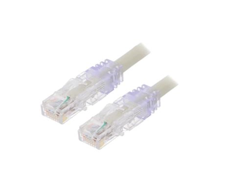 UTP6AX5MGY Patch cord TX6A™ 10Gig,U/UTP 6a drut Cu PVC szary 5m 24AWG