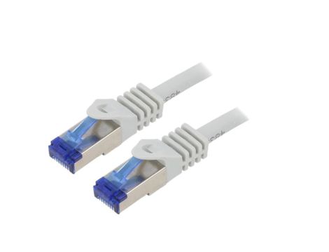 C6A072S Patch cord S/FTP 6a linka Cu LSZH szary 5m 26AWG -20...75C
