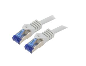 Patch cord S/FTP 6a linka Cu LSZH szary 3m 26AWG -20...75C C6A062S
