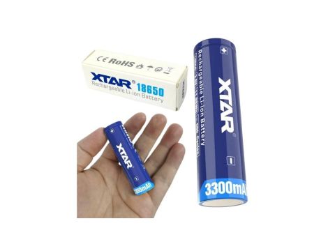 Akumulator Li-Ion 18650 3,6V 3300mAh z zabezpieczeniem
