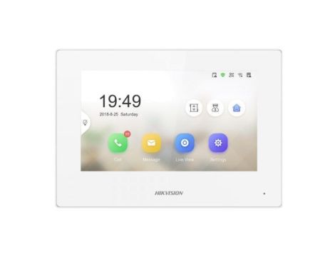 Monitor do wideodomofonu Hikvision DS-KH6320-WTE1-W