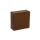 Puszka natynkowa pusta 12 wlotów VIPLAST VP-51 BRĄZOWA IP55 118x118x46mm 051-02